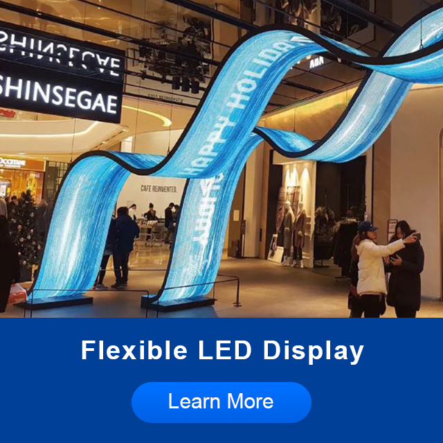 Fleksibel LED-skjerm