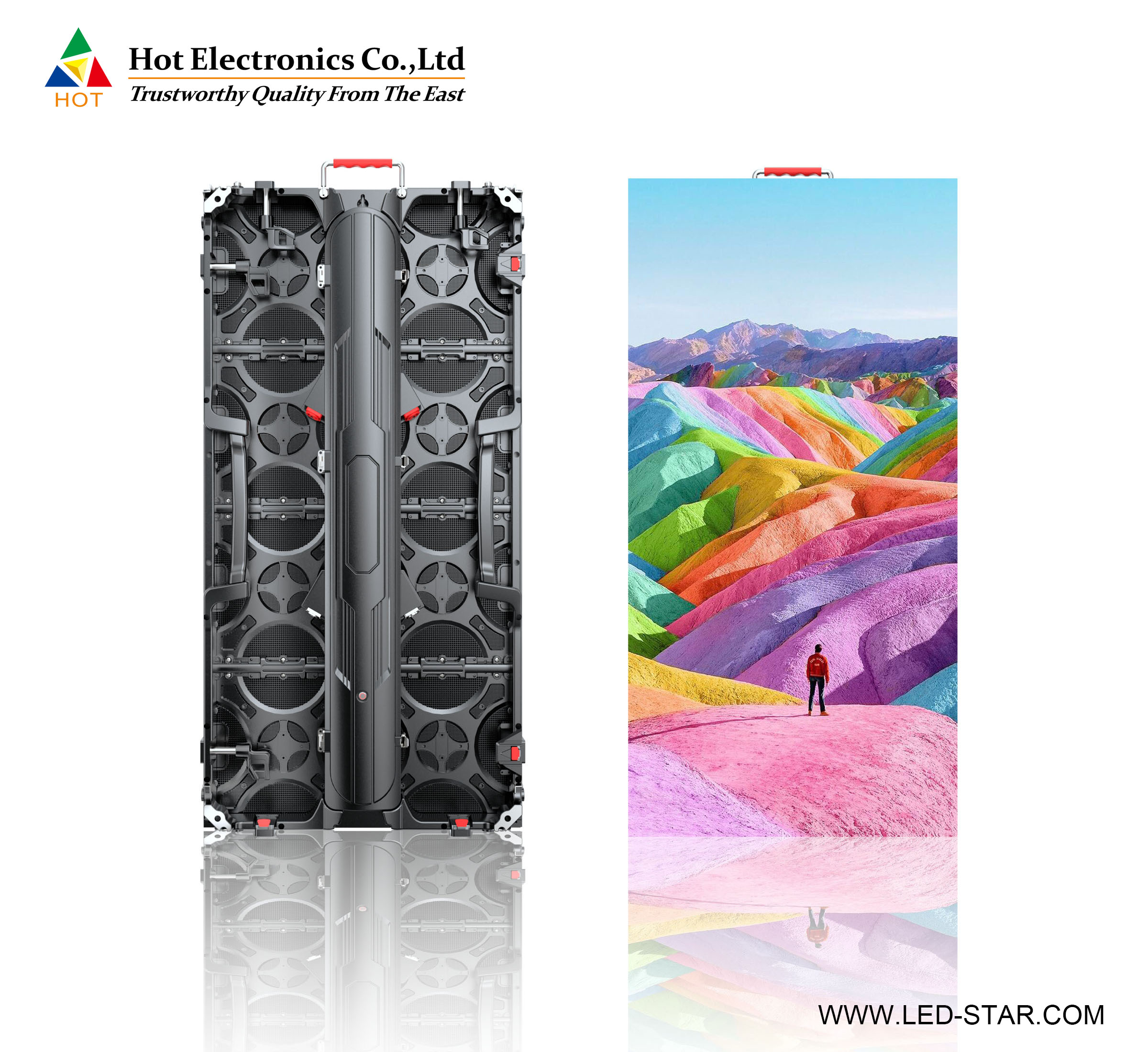 High Quality Outdoor P2.6 LED Display Rental Panel for Stage Performance