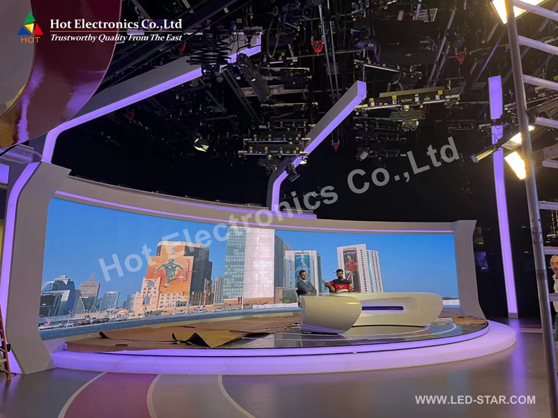 Indoor P1.8 TV Studio LED Display