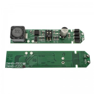 Interruptor DIP 48V Fuente de alimentación del controlador LED para luces magnéticas DW48-F350/F800
