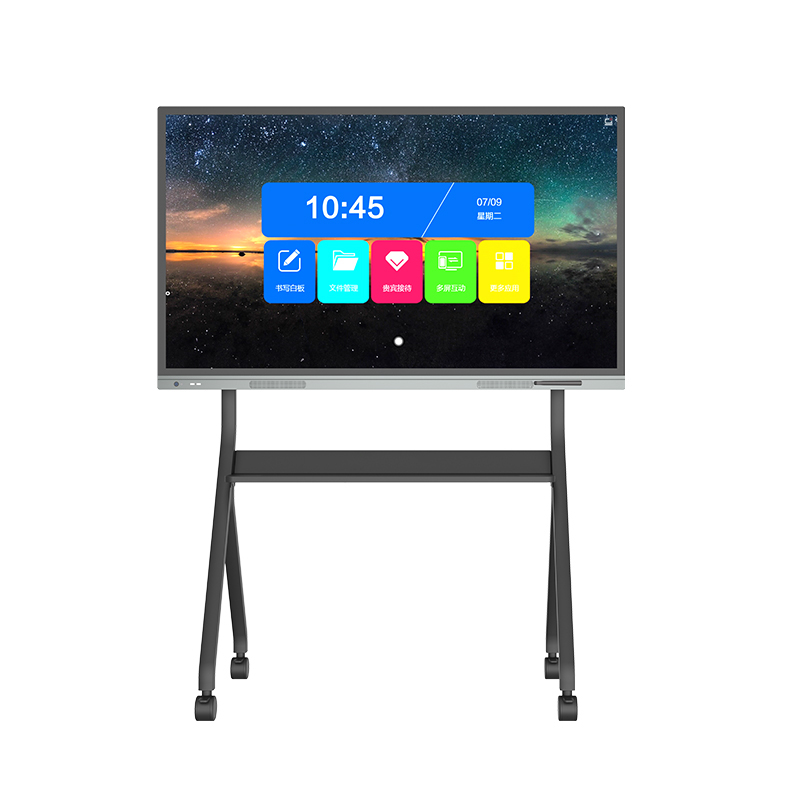 65“ PCAP Multi-touch LCD Panel Interactive Writing Whiteboard with Stand