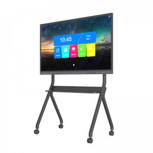 65“ PCAP Multi-touch LCD Panel Interactive Writing Whiteboard with Stand