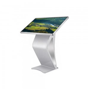 Floor Stand K-Model Touch Screen Kiosk for Information Inquiry