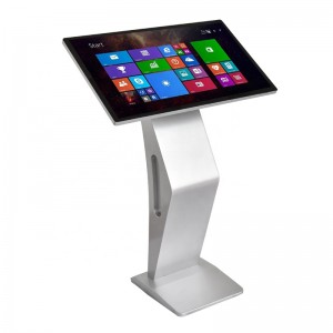 Floor Stand K-Model Touch Screen Kiosk for Information Inquiry