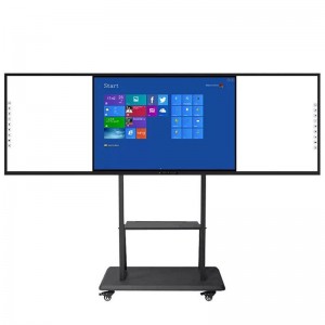Mobile Interactive Whiteboard Factories –  75” 86‘’ Smart LED Touch Screen Interactive Blackboard for School Classroom – Ledersun