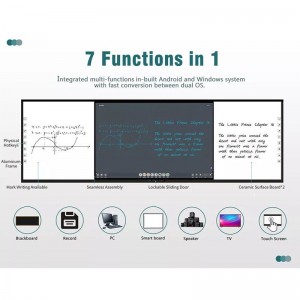 75” 86‘’ Smart LED Touch Screen Interactive Blackboard for School Classroom
