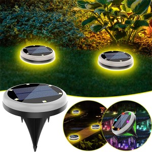 Solar Ground Lights Outdoor Waterproof Multicolor / Cold White / Warm White