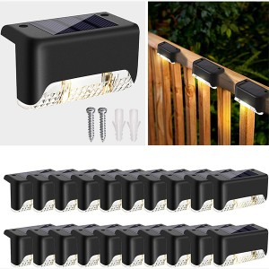 Solar Step Lights Outdoor Waterproof Warm White / Cool White / RGB