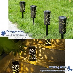 Solar Pathway Lights LED Low Voltage Outdoor Waterproof Warm White