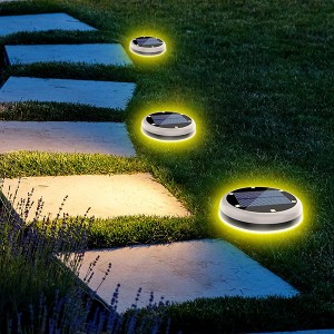 Solar Ground Lights Outdoor Waterproof Multicolor / Cold White / Warm White