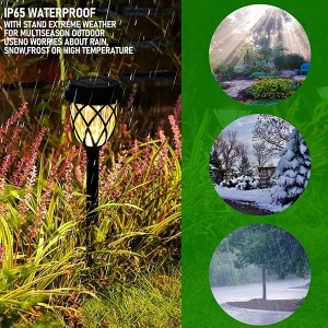 Solar Pathway Lights LED Low Voltage Outdoor Waterproof Warm White / Cold White / Color Changing