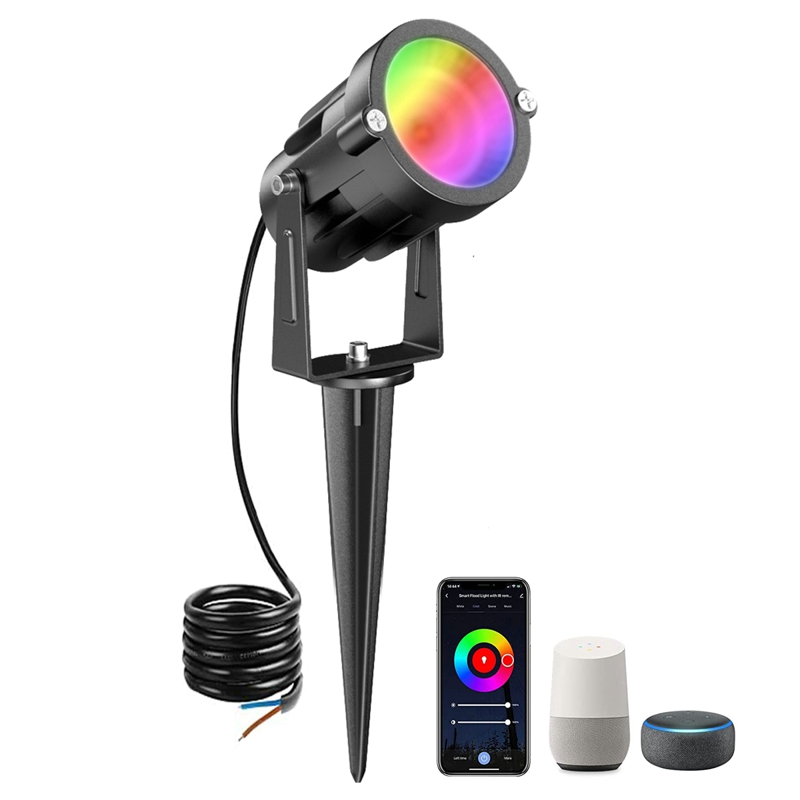 Smart Landscape Lighting RGB Color Changing WiFi APP Voice Control Outdoor Waterproof Featured Image