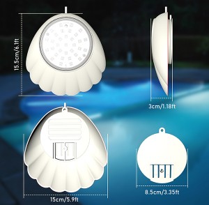 App Control LED Pool Light Color Changing Wireless Remote Control