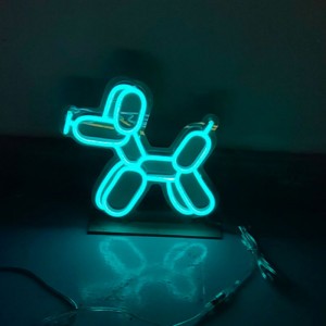 Dog neon signs handmade toy gi2