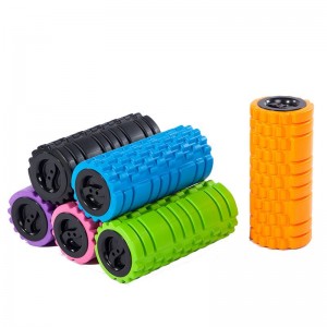 yoga foam roller with cap（MOQ：1000pcs ）