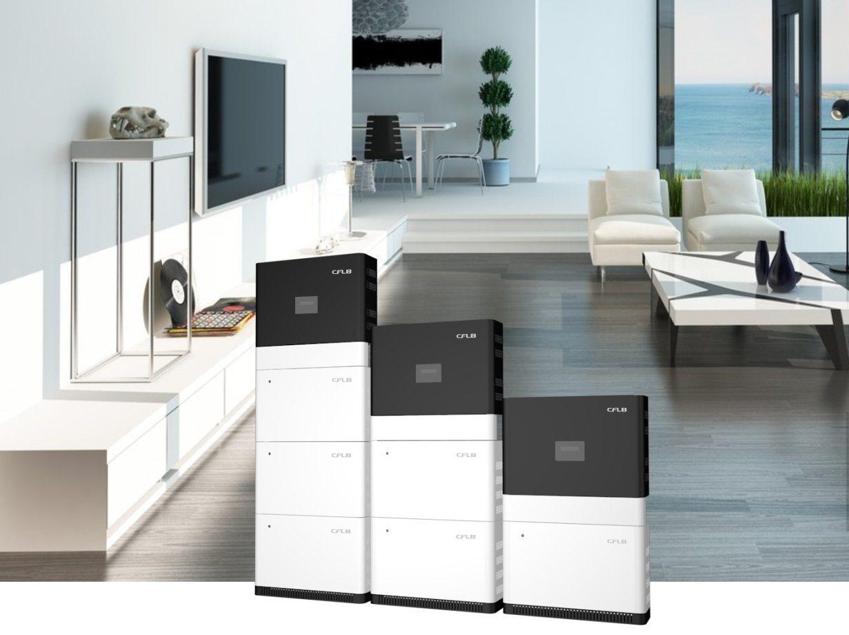 All-in-One Home Use 220V 5kw 5.12kwh 10.24kwh 15.36kwh 20.48kwh Inverter Solar Power Energy Storage System