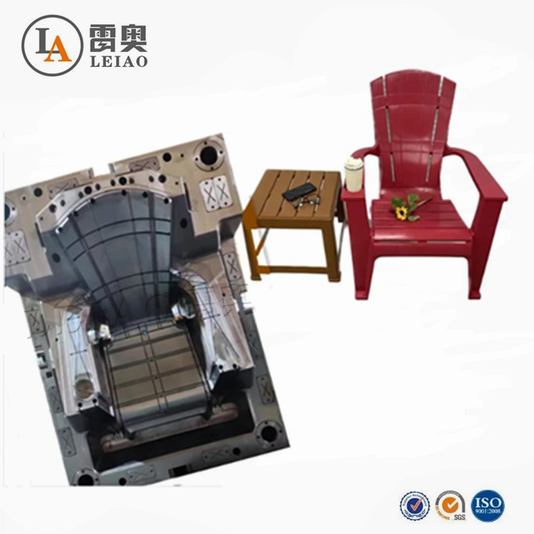 PP PC Plastic Chair Mould Household Injection Chair Mold with Arm
