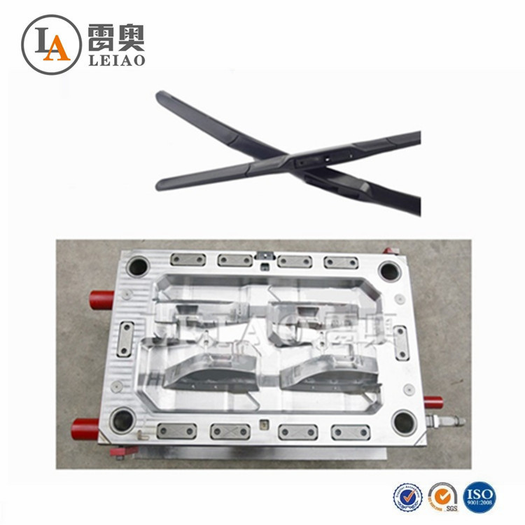 Taizhou Auto Exterior Parts Wiper Mould Plastic Injection Mold Maker