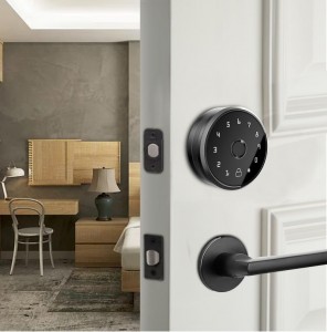 Smart Deadbolt Door Lock for Apartment With Reversible Handle Finger