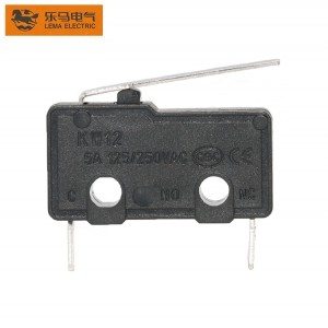 Cheap PriceList for Micro Switch 5a 125250vac - Micro Switch Straight PCB Quick Connect Terminal Long Arm KW12-1SB SPDT-NO – Lema
