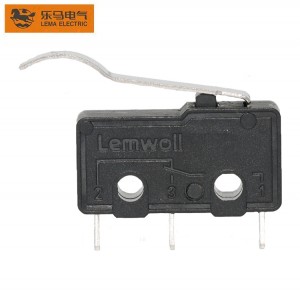 Lema brand Factory Supply Black Half Arc Long Lever Micro Switch