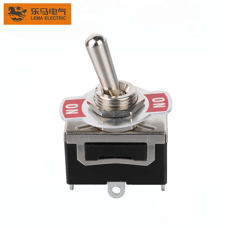 China Wholesale Metal Toggle Switch Factory –  Factory Supply Toggle Switch Solder Terminal ON-ON LT1120A  – Lema