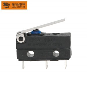 China Wholesale Micro Switch 25t85 Micro Switch Quotes –  KW12F-1 usa 5A Dustproof waterproof ip65 micro switch with lever – Lema