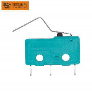 Lema Brand Micro Switch Long Bent Lever Green KW12-3