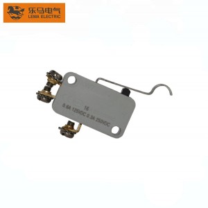 Grey Screw Terminal Long Arm Lever Switch KW7-5L1 Micro Switch