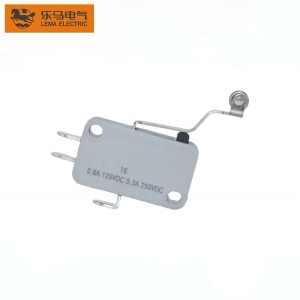 Grey Metal Wheel Solder Terminal Micro Switch Automation Equipmnet Kw7-23z Direce Sales Large Volume Discounts