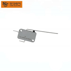 Factory Supply Micro Switch Grey Extra Long Arm Spdt-Nc Electronic Device Switch Kw7-9ib