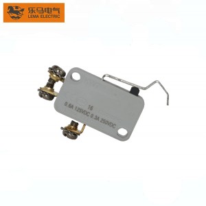 Factory Supply Automation Equipment Switch Screw Terminla Bent Arm Grey Micro Switch Spdt Kw7-97L1 with CE Approval