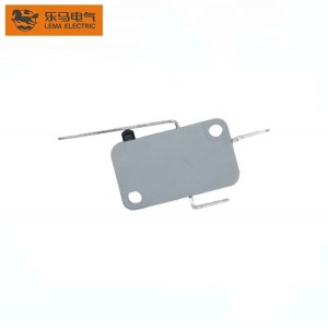 Factory Supply Lema Brand Short Right-Angled Upturned Lever 187 Quick Connect Terminal Micro Switch Kw7-1b Spdt-Nc with CE Approval