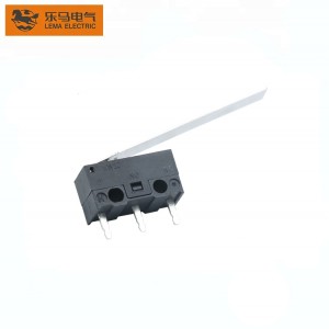 Mini Micro Switch Extre-Long Lever Black Kw10-9p Switch