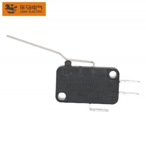 Micro Switch High Quality Extra Long Upturn Lever Black KW7-94