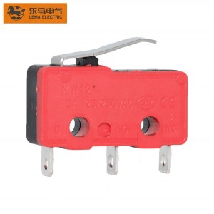 KW12-33 5A lever solder terminal micro switch miniature electrical switches