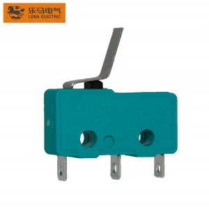 9Upturned Lever Green KW12-16 Mini Micro Switch with CE Approval