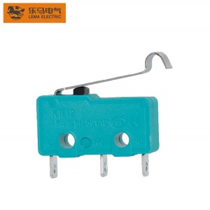 Factory Supply Mini Micro Switch Solder Terminal With Lever KW12-59