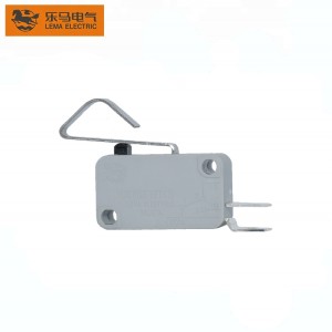 Long Bent Arm Lever Side Common Terminal  SPDT-NO electric Micro Switch KW7-4F