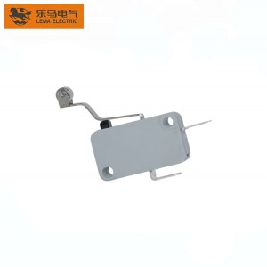 Factory Direct Sales Automotive Electronic Micro Switch Long Upturned Rollertype Leverspdt-Nc Grey Kw7-23b
