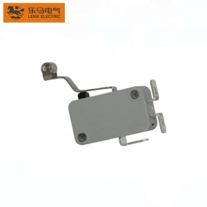 187 Quick Connect/Solder Terminal Roller Bent Arm Grey Micro Switch Home Electronic Switch Kw7-23h