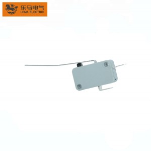 Extra-Long Bent Lever 187 Quick Connect Terminal Micro Switch Grey Kw7-93b Spdt-Nc Automation Equipment Switch with CE Approvals