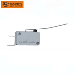 Factory Direct Sales Grey Long Bent Arm Side Common Terminal Spdt-Nc Kw7-93e Micro Switch with CQC Approval