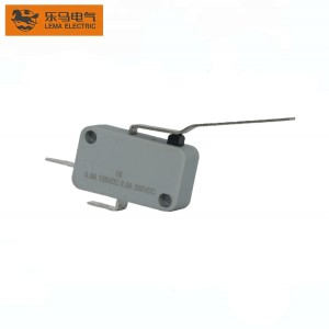 Factory Direct Sale Electronic Device Grey Extra-Long Bent Lever Quick Connect Terminal Spdt-No Kw7-94c