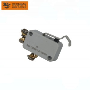 Factory Supply Automation Equipment Switch Screw Terminla Bent Arm Grey Micro Switch Spdt Kw7-97L1 with CE Approval