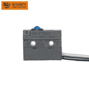 Lema factory supply water proof micro switch KW12F-0L1 black