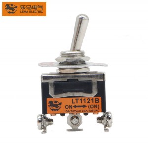 Lema Toggle Switch (ON)-ON LT1121B 250 Quick Connect Terminal