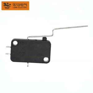Micro Electric Switch KW7-9I2Y Solder Terminal Switch IP40 Black