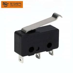 Hot Sale KW12-5 5A Bent Lever Welding Terminal Mini Marcel Waver Microswitch