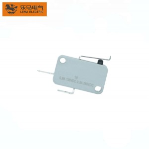 Factory Supply Lema Brand Short Right-Angled Upturned Lever 187 Quick Connect Terminal Micro Switch Kw7-13c Spdt-No with CE Approval